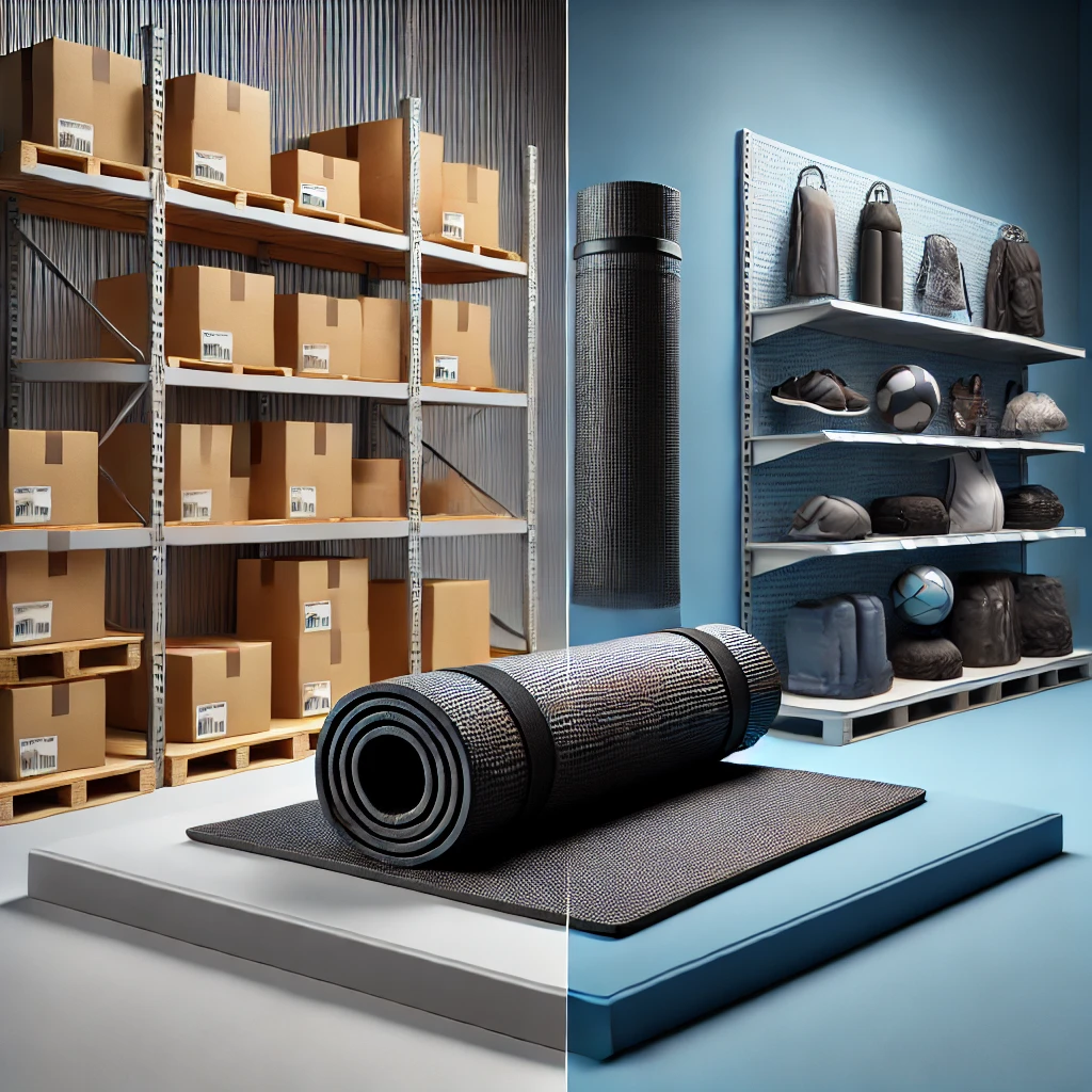 Product in both stocks - only one store