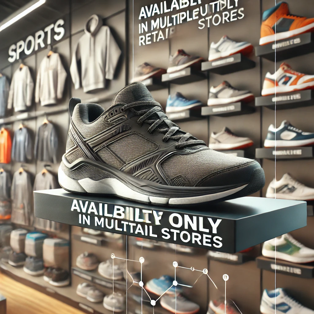 Product in multiple stores - only store stock